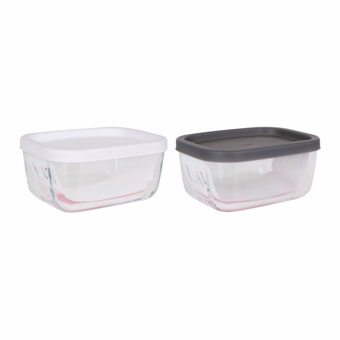 Cutie pentru Prânz LAV Geam 405 cc (12,2 x 12,2 x 5,8 cm)