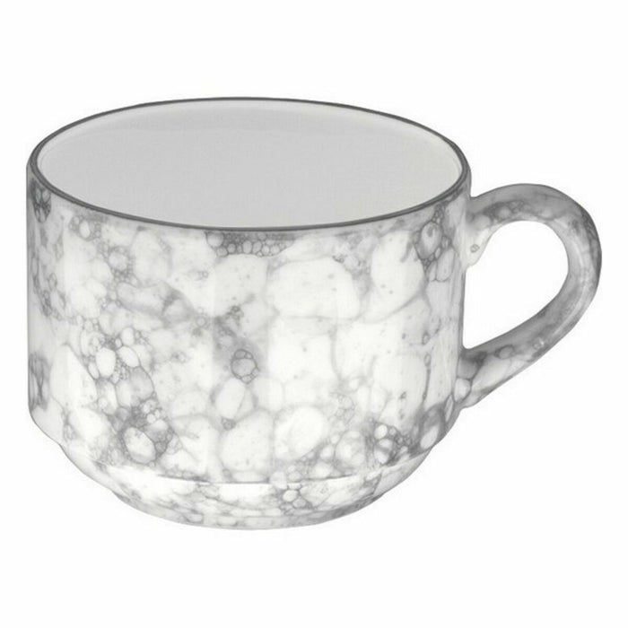 Hrnek Viejo Valle Rocks Porțelan 180 ml Negru (12 Unități)