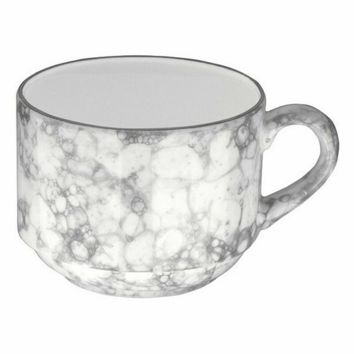 Hrnek Viejo Valle Rocks Porțelan 90 ml Negru (12 Unități)