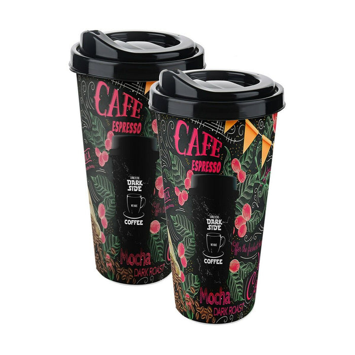 Cană cu Capac Titiz 3D 650 ml