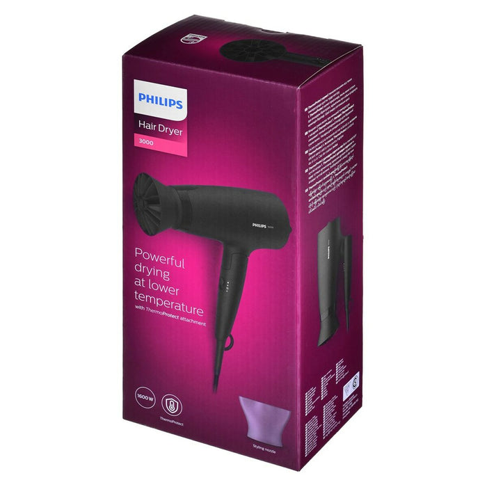 Uscător de Păr Philips BHD308/10     * Negru 1600 W