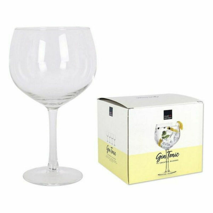 Set de pahare pentru Gin Tonic Bohemia Crystal Cocktails Geam (4 Unități) (700 cc)