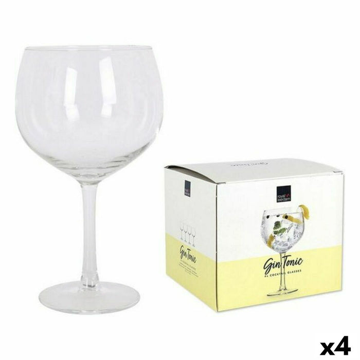 Set de pahare pentru Gin Tonic Bohemia Crystal Cocktails Geam (4 Unități) (700 cc)