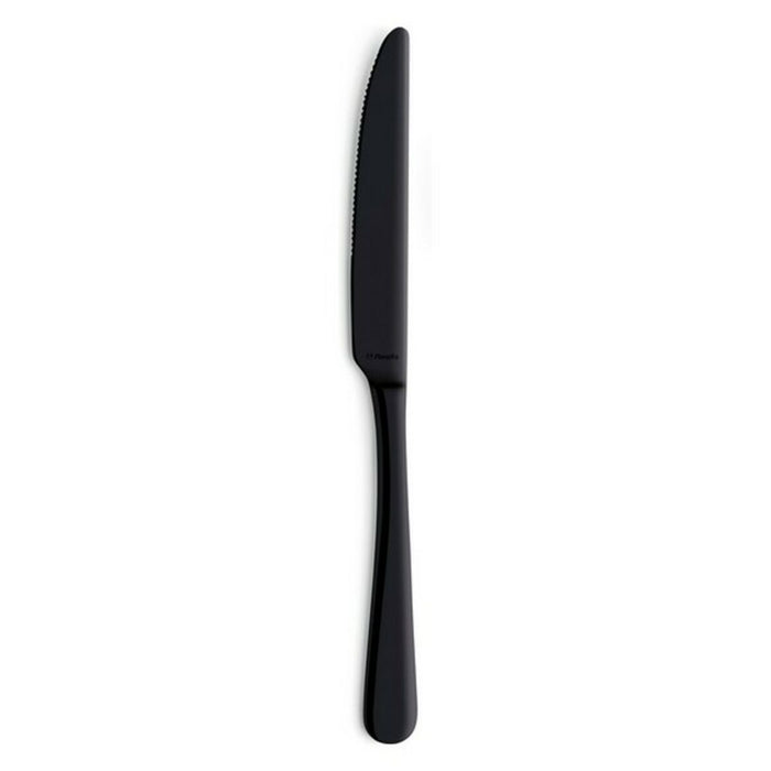 Set de Cuțite Amefa Austin Negro Negru Metal 23,5 cm (12 Unități) (12 uds)