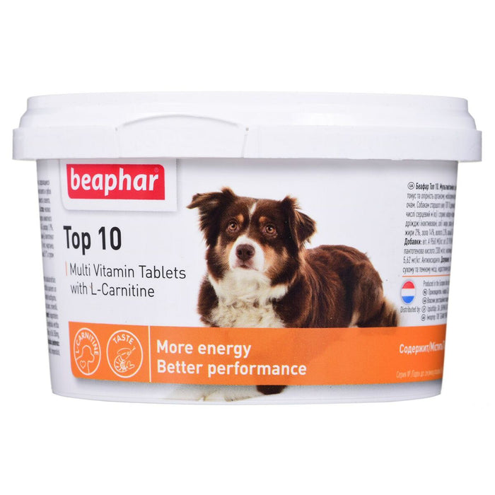 Supliment Alimentar Beaphar Top 10 Multivitamine 250 g