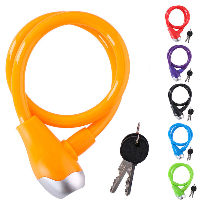 Cablu cu lacăt Dunlop Ø 12 mm 65 cm