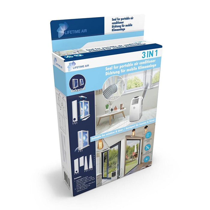 Kit universal de izolare a ferestrelor pentru aer condiționat Lifetime