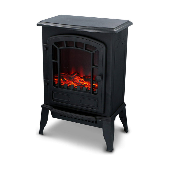 Șemineu electric decorativ de perete Classic Fire Torino Negru 2000 W