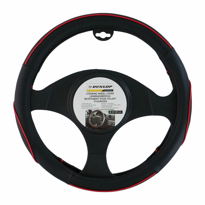 Capacul volanului Dunlop Negru Roșu Ø 38 cm