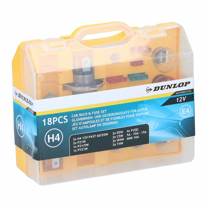 Kit de înlocuire a becurilor cu halogen Dunlop 18 Piese