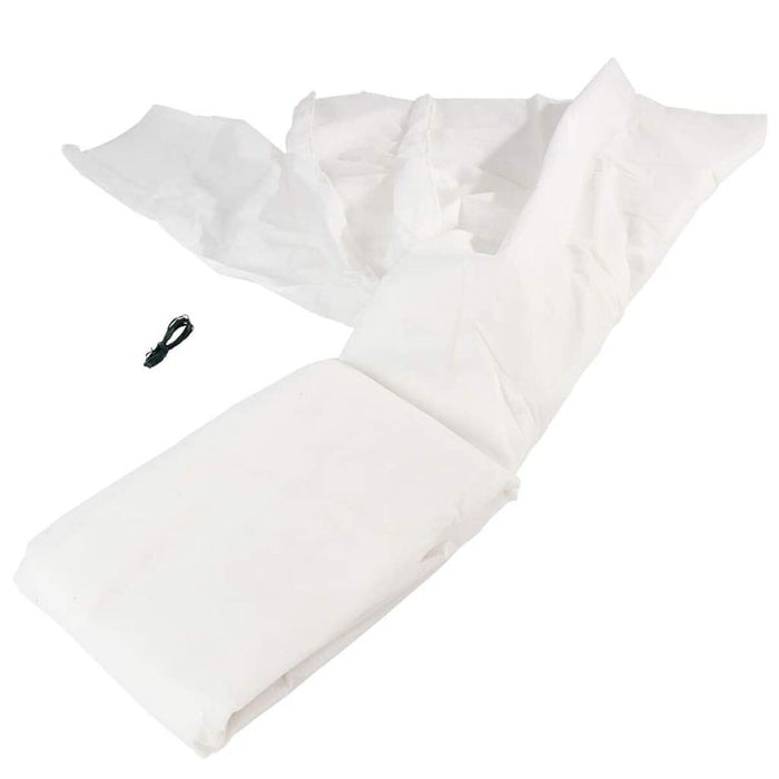 Pânză de protecție Nature 6030118 Alb polipropilenă Plastic 2 x 10 m