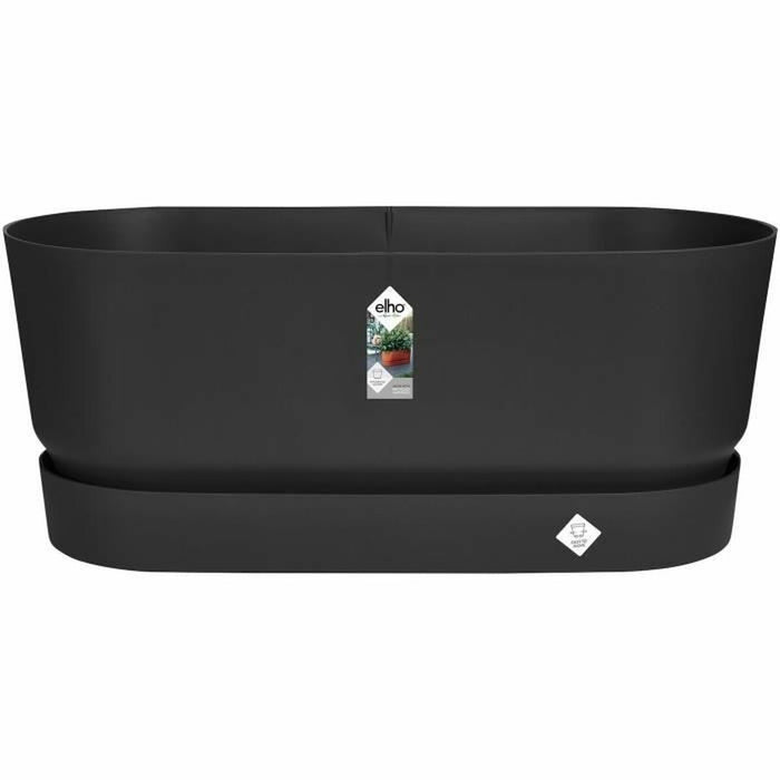 Ghiveci grădină Elho Negru 60 cm Plastic