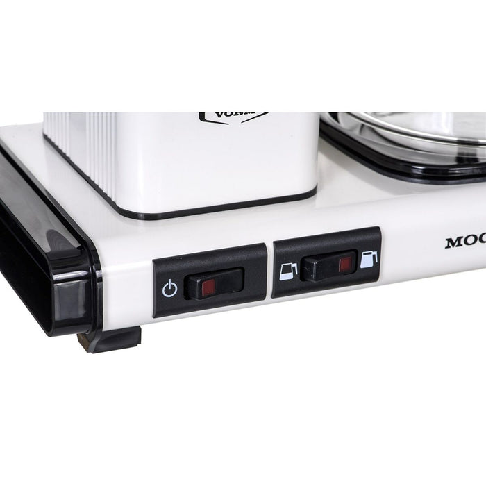 Cafetieră cu Filtru Moccamaster KBG SELECT Alb Negru 1520 W 1,25 L