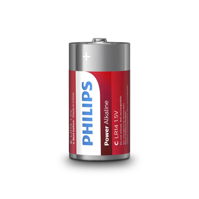 Baterii Alcaline Philips Batería LR14P2B/10 1,5 V