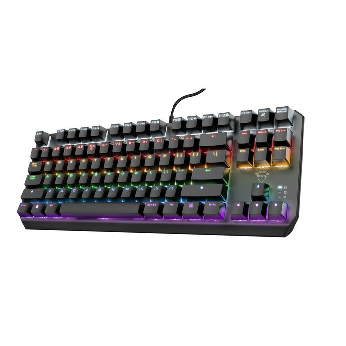 Tastatură Gaming Trust 24407 Negru Qwerty Spaniolă