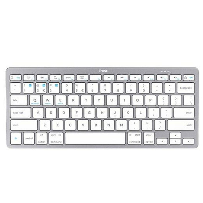 Tastatură Trust 24654 Argintiu