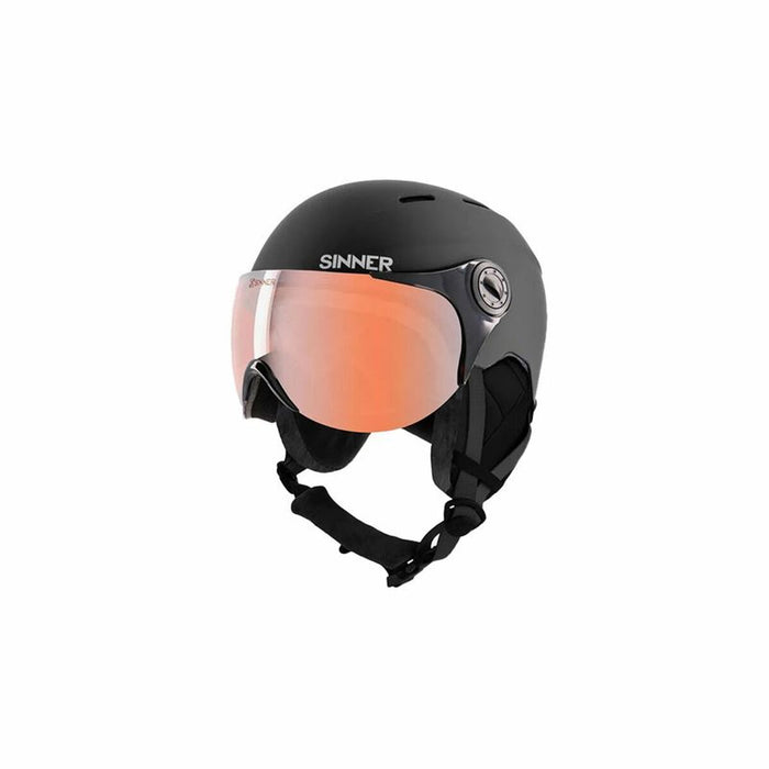 Cască de schi Sinner Typhoon Visera Negru Unisex 55-58 cm