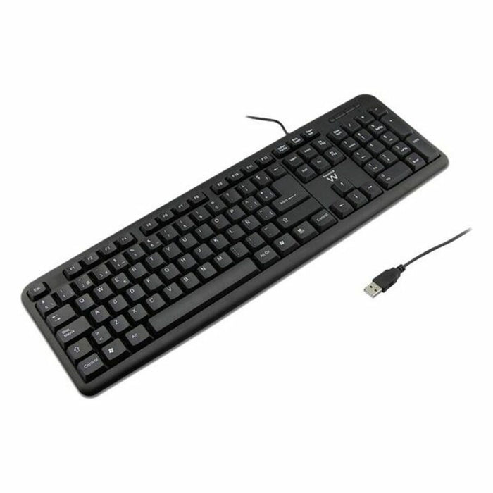 Tastatură Ewent EW3109 PS/2 USB Negru