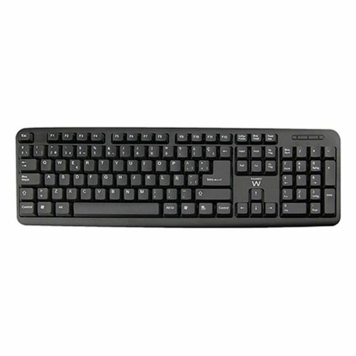 Tastatură Ewent EW3109 PS/2 USB Negru