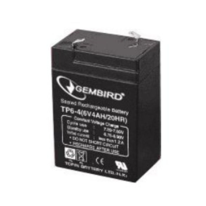 Baterie pentru Sistem de Alimentare Neîntreruptă GEMBIRD BAT-6V4.5AH 4,5 AH 6 V