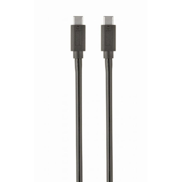 Cablu USB-C GEMBIRD CCP-USB3.1-CMCM-1M Negru 1 m