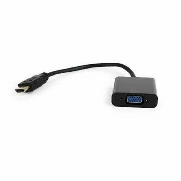 Adaptor HDMI la VGA GEMBIRD A-HDMI-VGA-04 Negru 15 cm