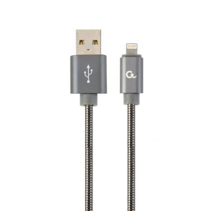 Cablu Lightning Cablexpert CC-USB2S-AMLM-2M-BG