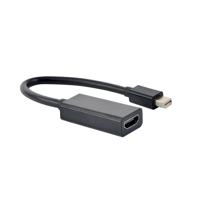 Adaptor Mini Display Port la HDMI GEMBIRD A-MDPM-HDMIF4K-01 Negru 15 cm