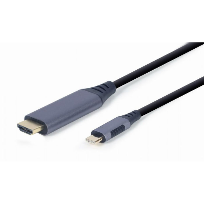Adaptor HDMI la DVI GEMBIRD CC-USB3C-HDMI-01-6 Negru/Gri 1,8 m