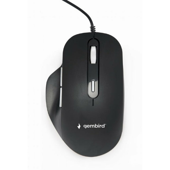 Mouse cu Cablu și Senzor Optic GEMBIRD MUS-6B-02 3600 DPI