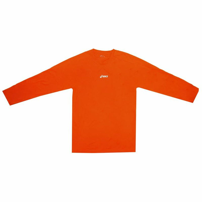 Tricou cu Mânecă Lungă Bărbați Asics Hermes Portocaliu