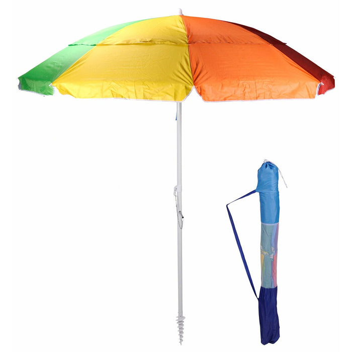 Slunečník Plajă Articulată Multicolor Ø 220 cm