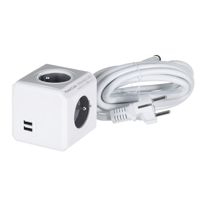 Placă de Circuit Puncte de Conectare Cub Allocacoc PowerCube Extended USB E(FR) (3 m)