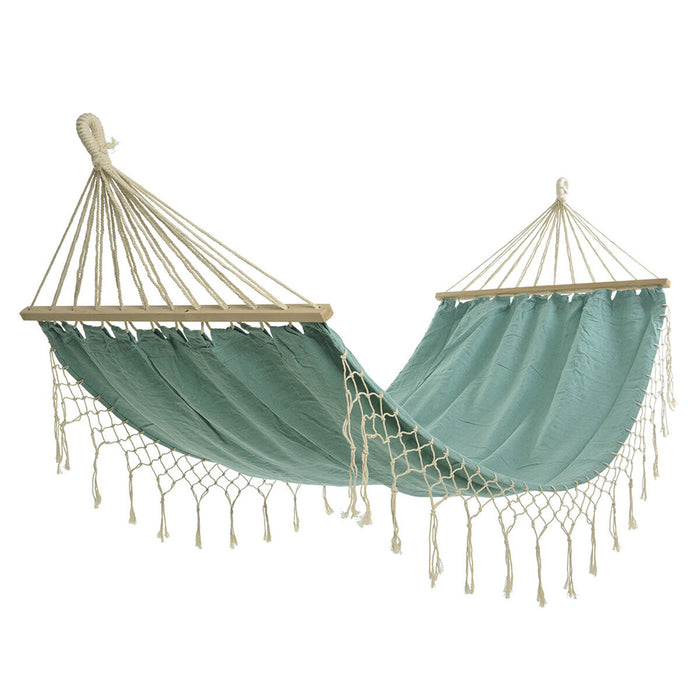 Hamac Kitchen Goods Netedă Exterior Verde (100 x 200 cm)