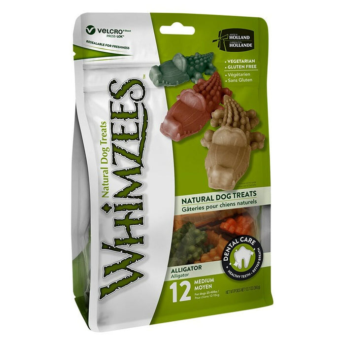 Gustare pentru câini Whimzees 8W46WHZ320EU-AM Crocodil 24 Unități 400 g