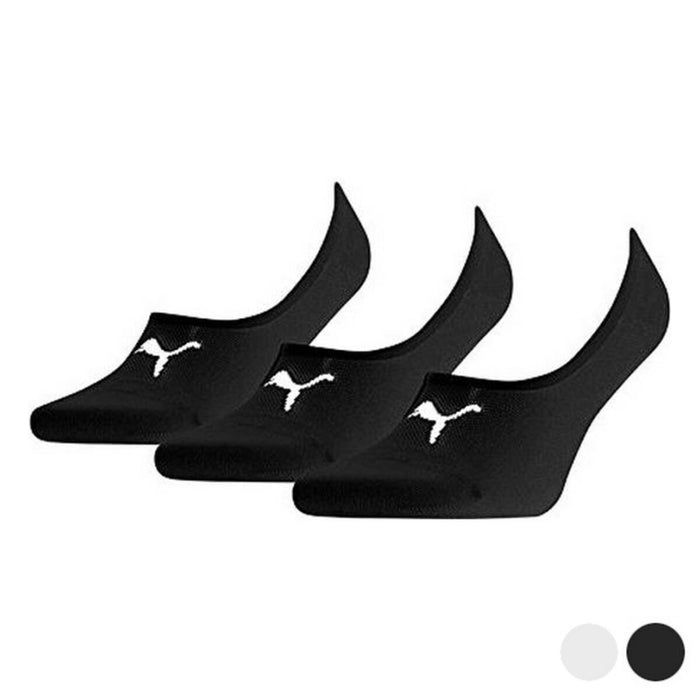 Șosete Glezniere Puma FOOTIE (3 perechi) Alb