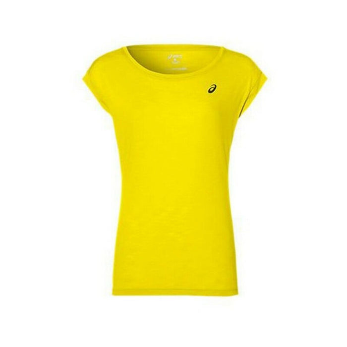 Tricou de Damă fără Mâneci Asics Layering Top Femeie Galben