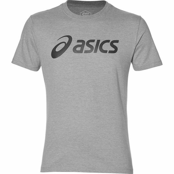 Tricou cu Mânecă Scurtă Bărbați Asics Big Logo Gri Bărbați