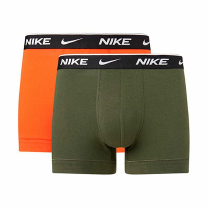Set de chiloți Nike Trunk Portocaliu Verde 2 Piese