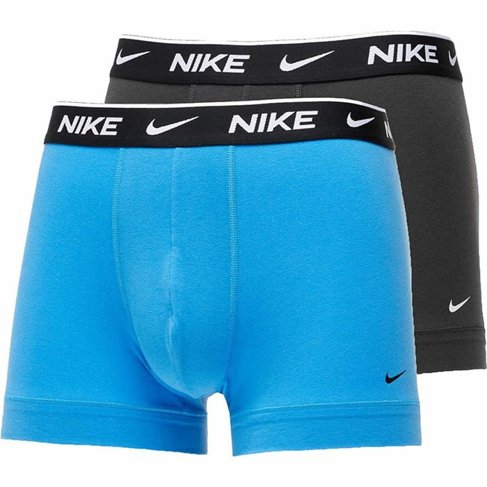 Set de chiloți Nike Trunk Gri Albastru 2 Piese