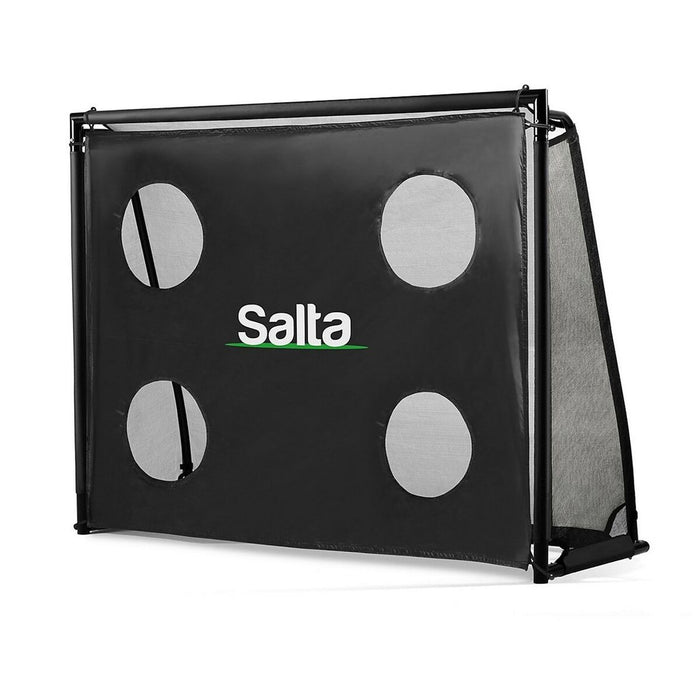Poartă de Fotbal Legend Salta 5125 Negru 220 x 170 x 80 cm (2 Unități)