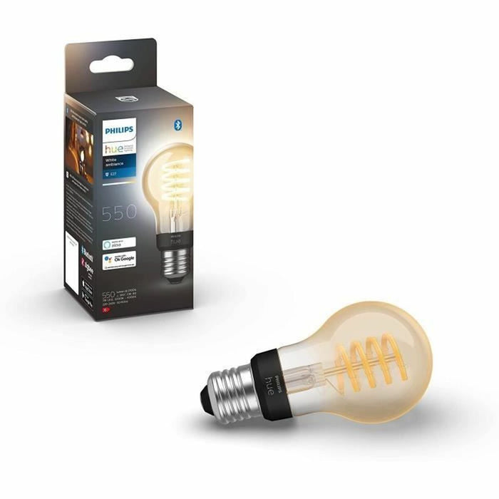 Bec Inteligent Philips Bombilla inteligente A60 - E27 7 W 40 W 60 W E27
