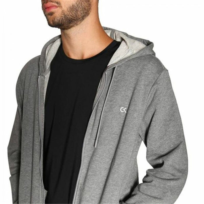 Jachetă Sport de Bărbați Calvin Klein Billaboard Fz  Gri închis