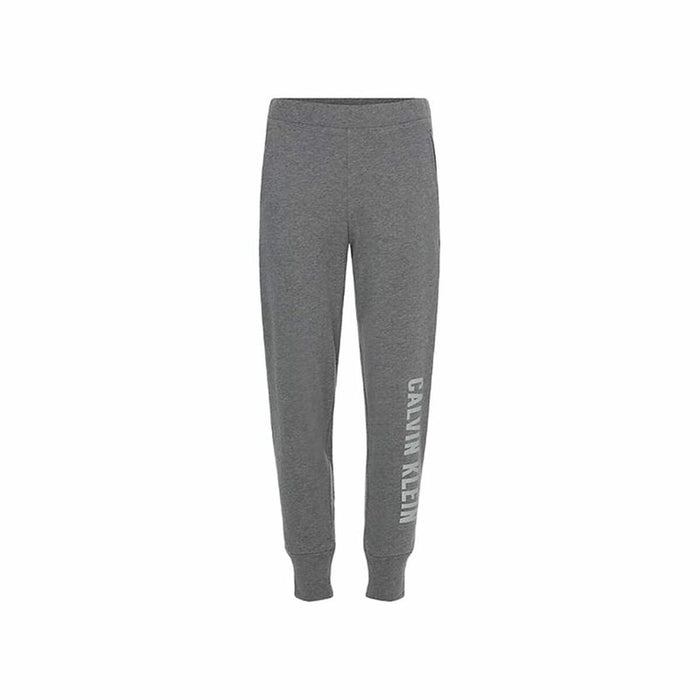 Pantaloni lungi de sport Calvin Klein Knit Femeie Gri închis
