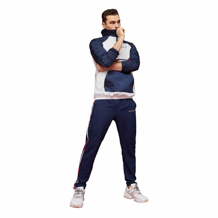 Jachetă Sport de Bărbați Tommy Hilfiger Colour-Blocked Albastru închis