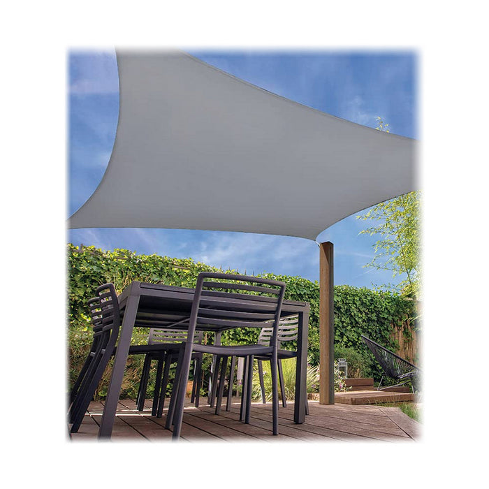 Copertină Ambiance Textilă Gri deschis (5 x 5 m)