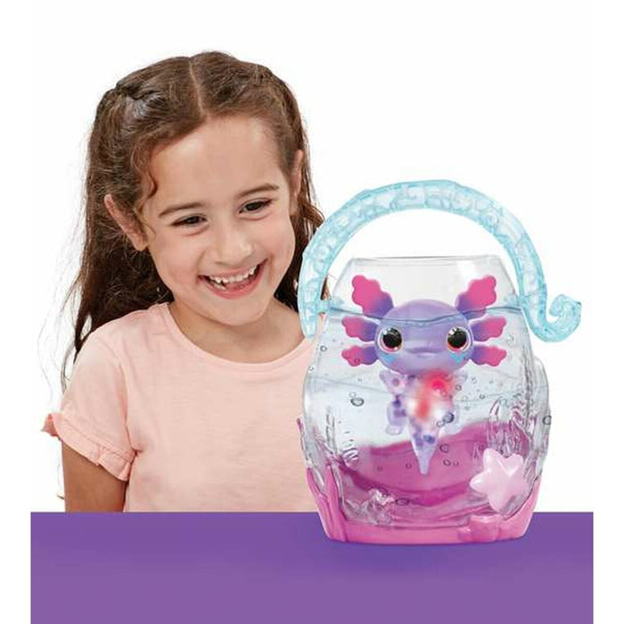 Jucărie interactivă Goliath Animagic Let's Glo Axolote 20 x 16 x 23 cm