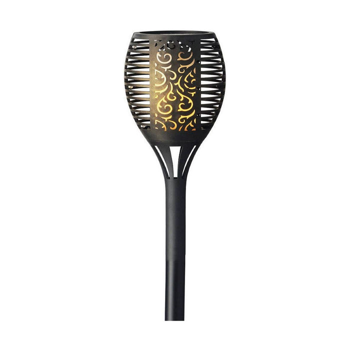 Lanternă de grădină Lumineo Solar Negru Aluminiu 10 x 47 cm