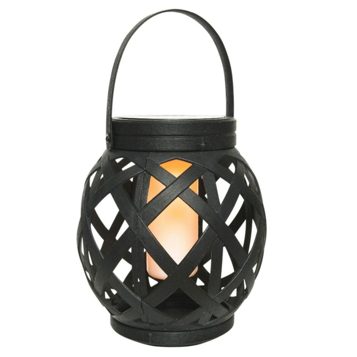 Lanternă LED Lumineo 898198 Solar Efect de flacără 20 Lm Ø 14,5 x 16 cm