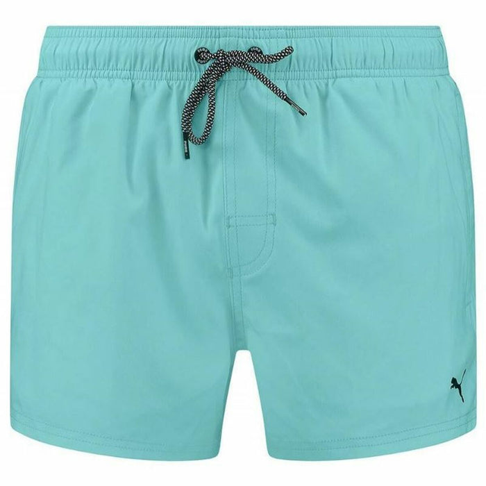 Costum de Baie Bărbați Puma Short Swim Acvamarin